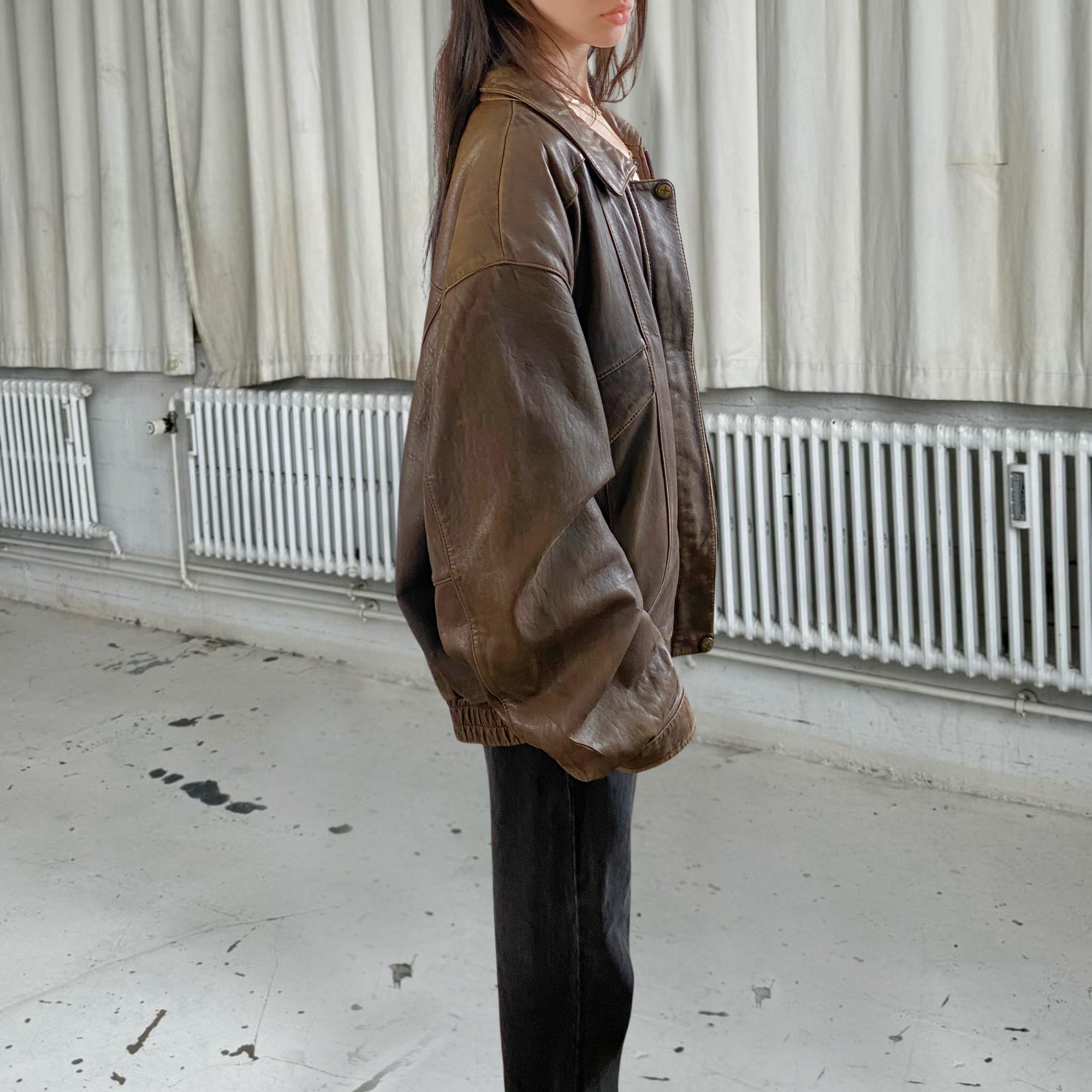 Danier Leather Bomber