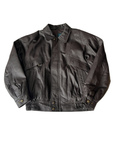 Poppy Leather Bomber