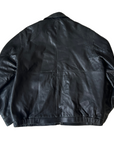 Perry Ellis Leather Bomber