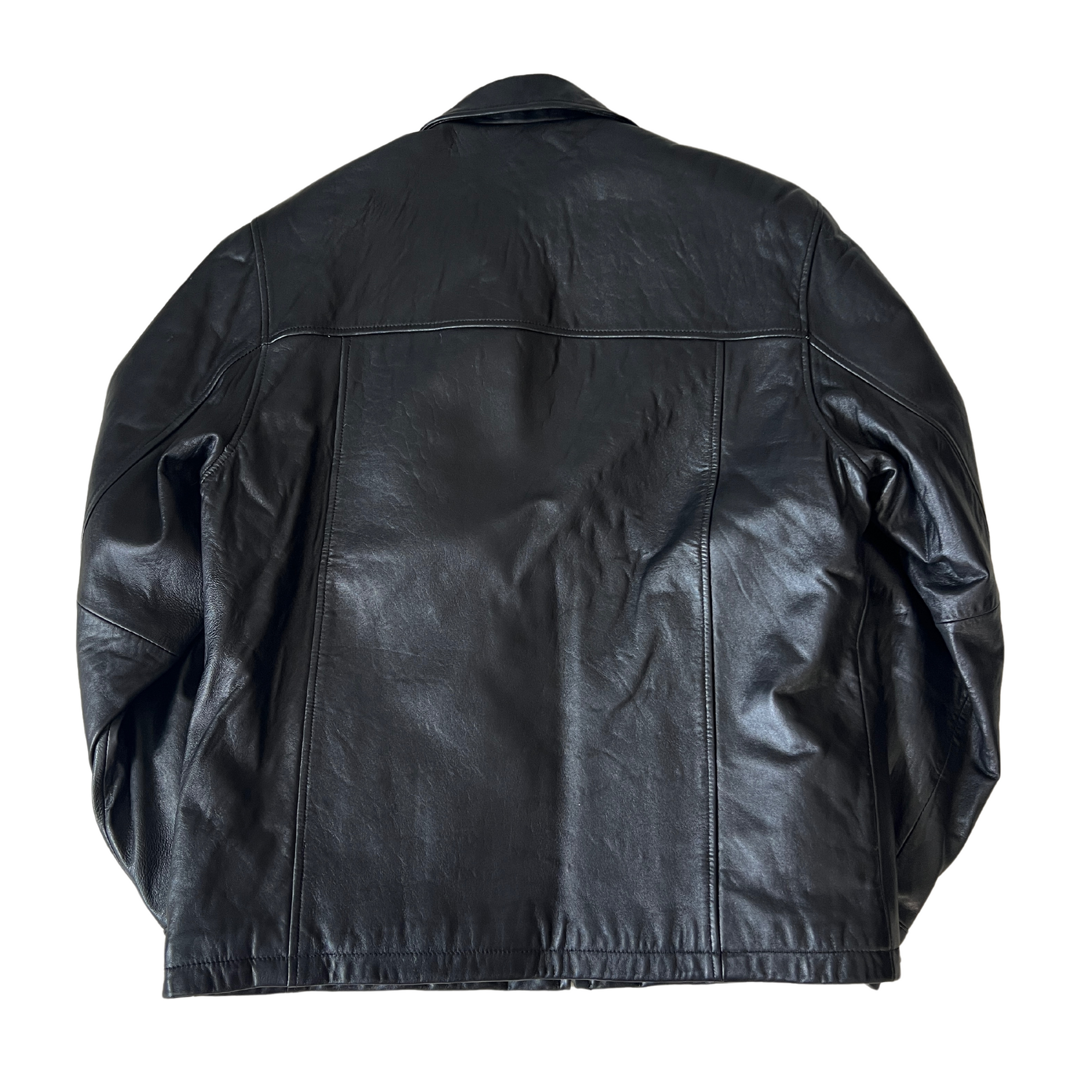 London Fog Leather Bomber