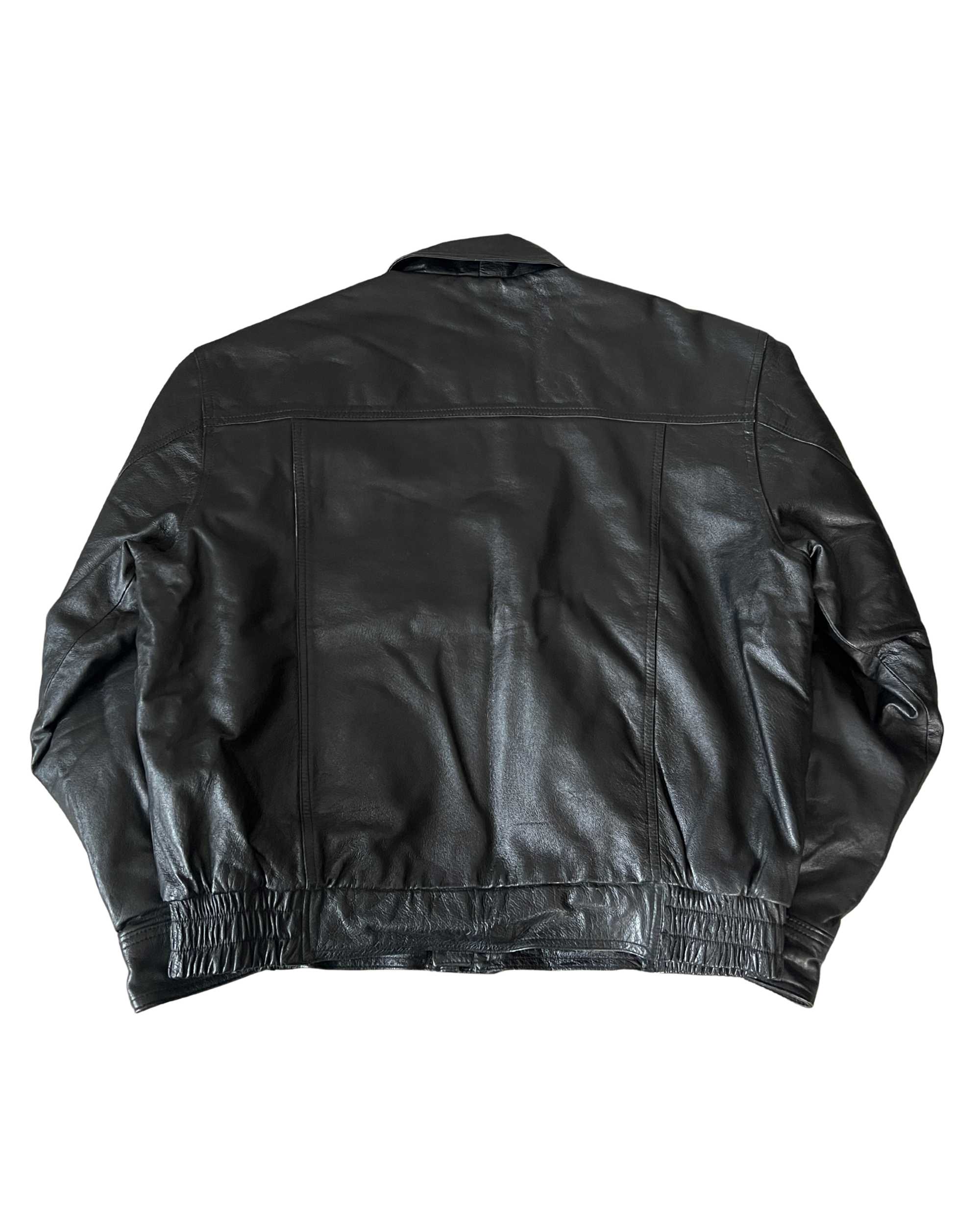 Holly Leather Bomber