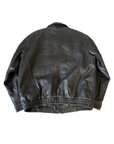 Daisy Leather Bomber