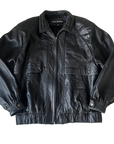 Luis Alvear Leather Bomber