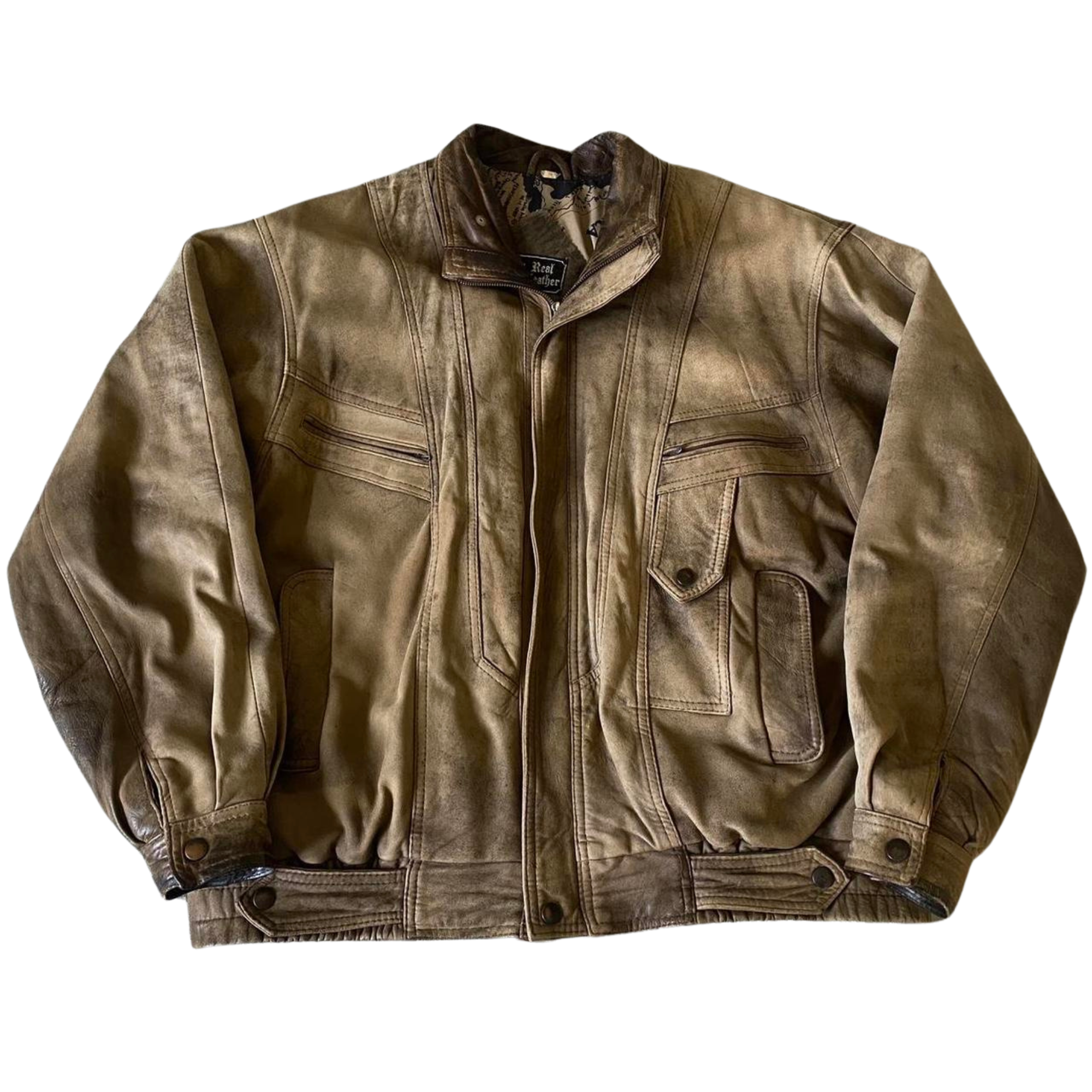 RL Leather Bomber