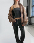 Danier Leather Bomber