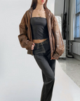 Danier Leather Bomber