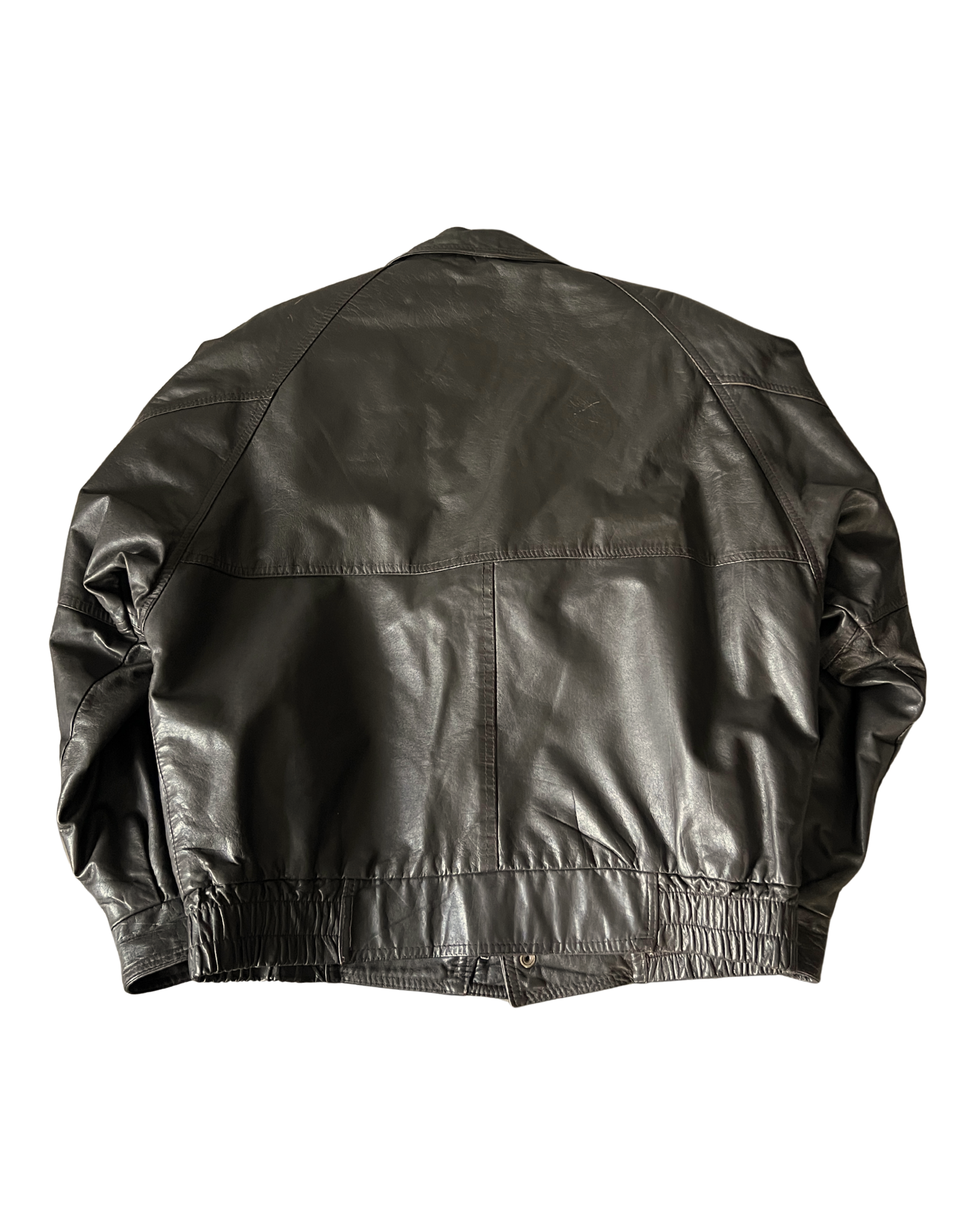 Mary Leather Bomber