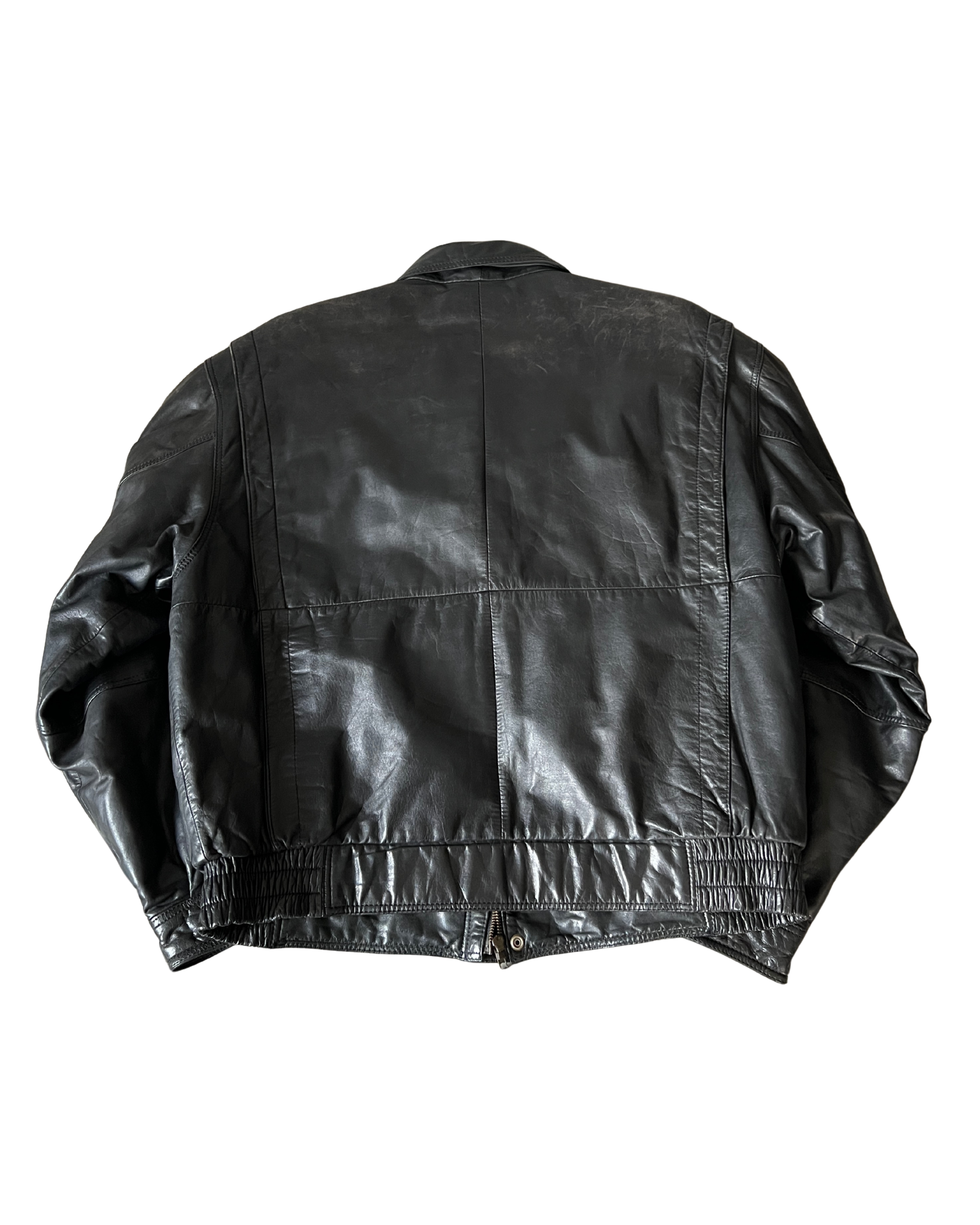 Prago Leather Bomber