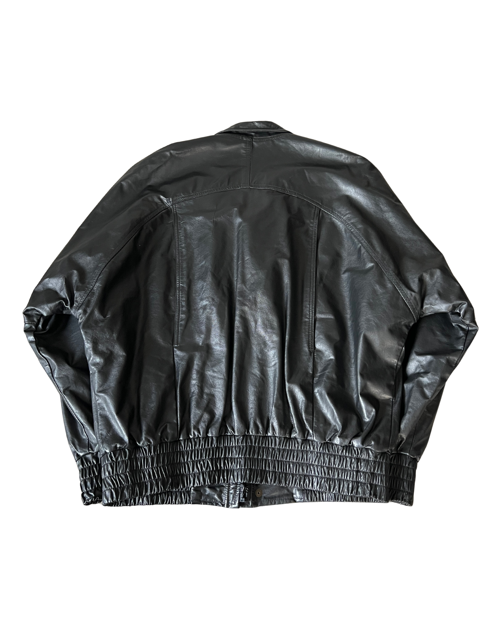 Lana Leather Bomber