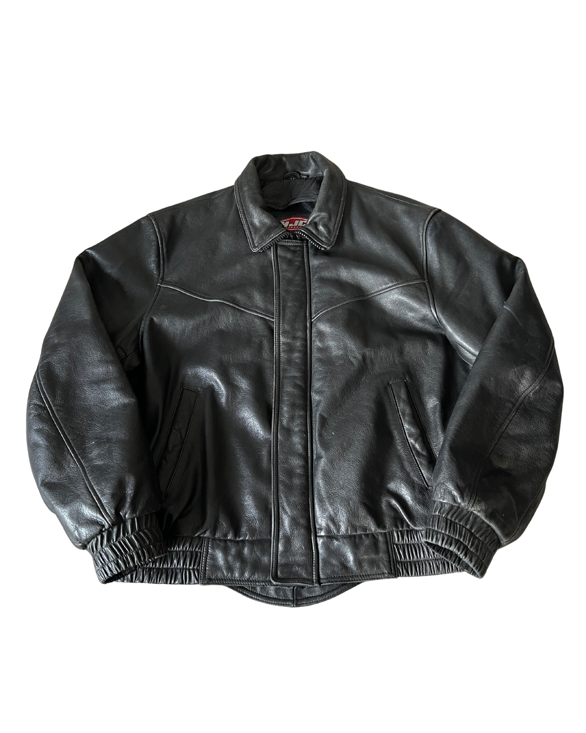 Holly Leather Bomber