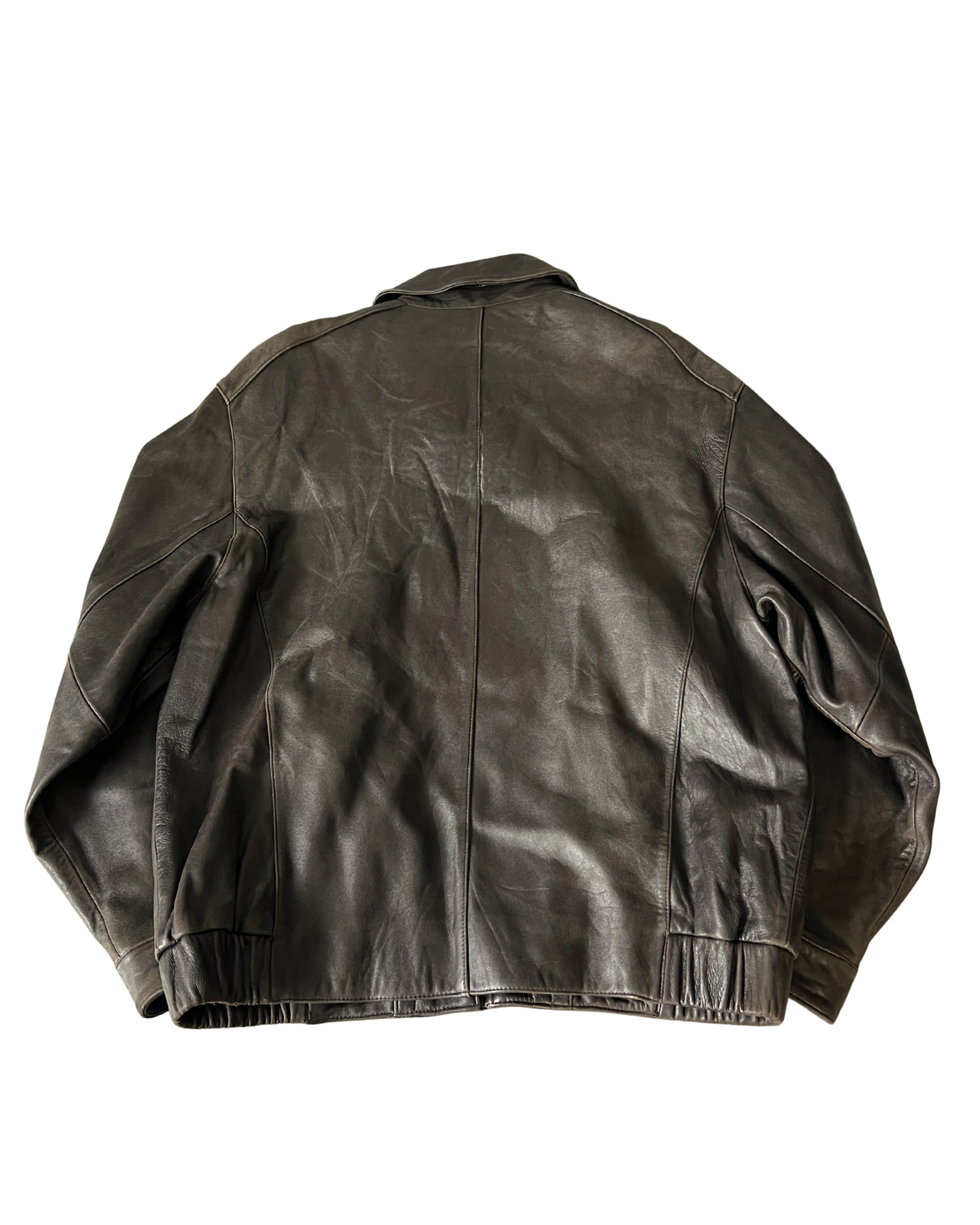 Andy Leather Bomber