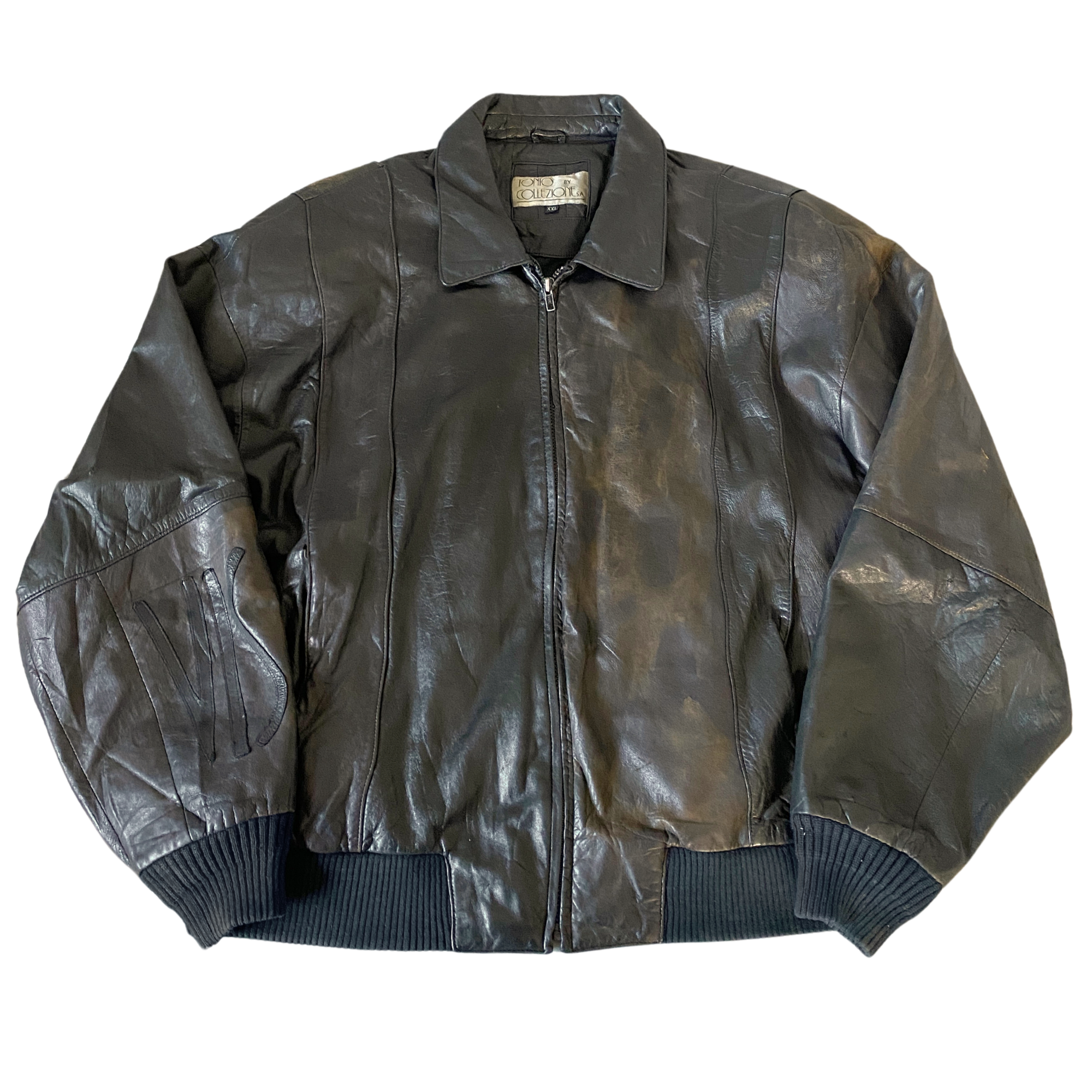 Argus Leather Bomber