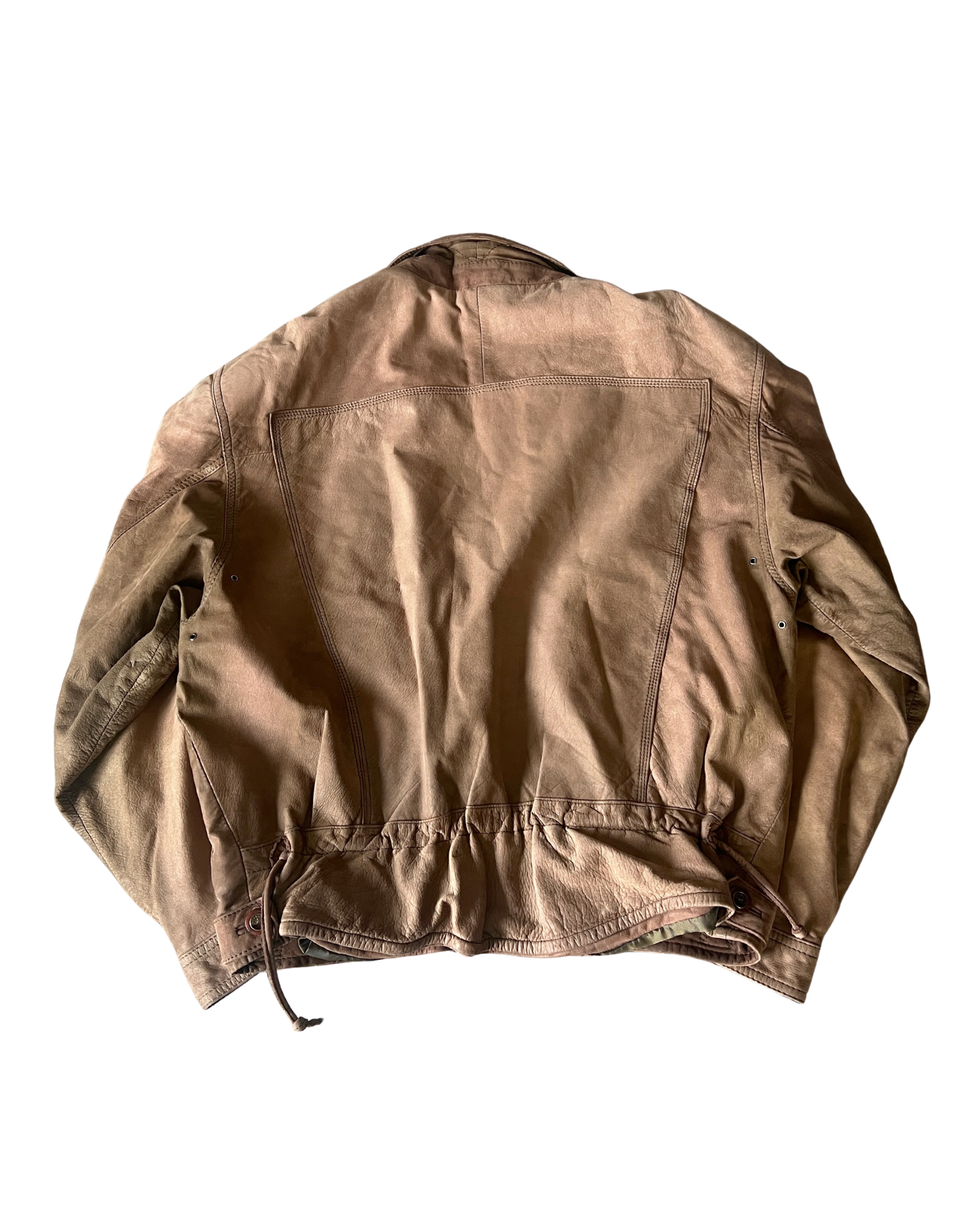 Bonnie Leather Bomber