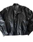 Oxy Leather Bomber