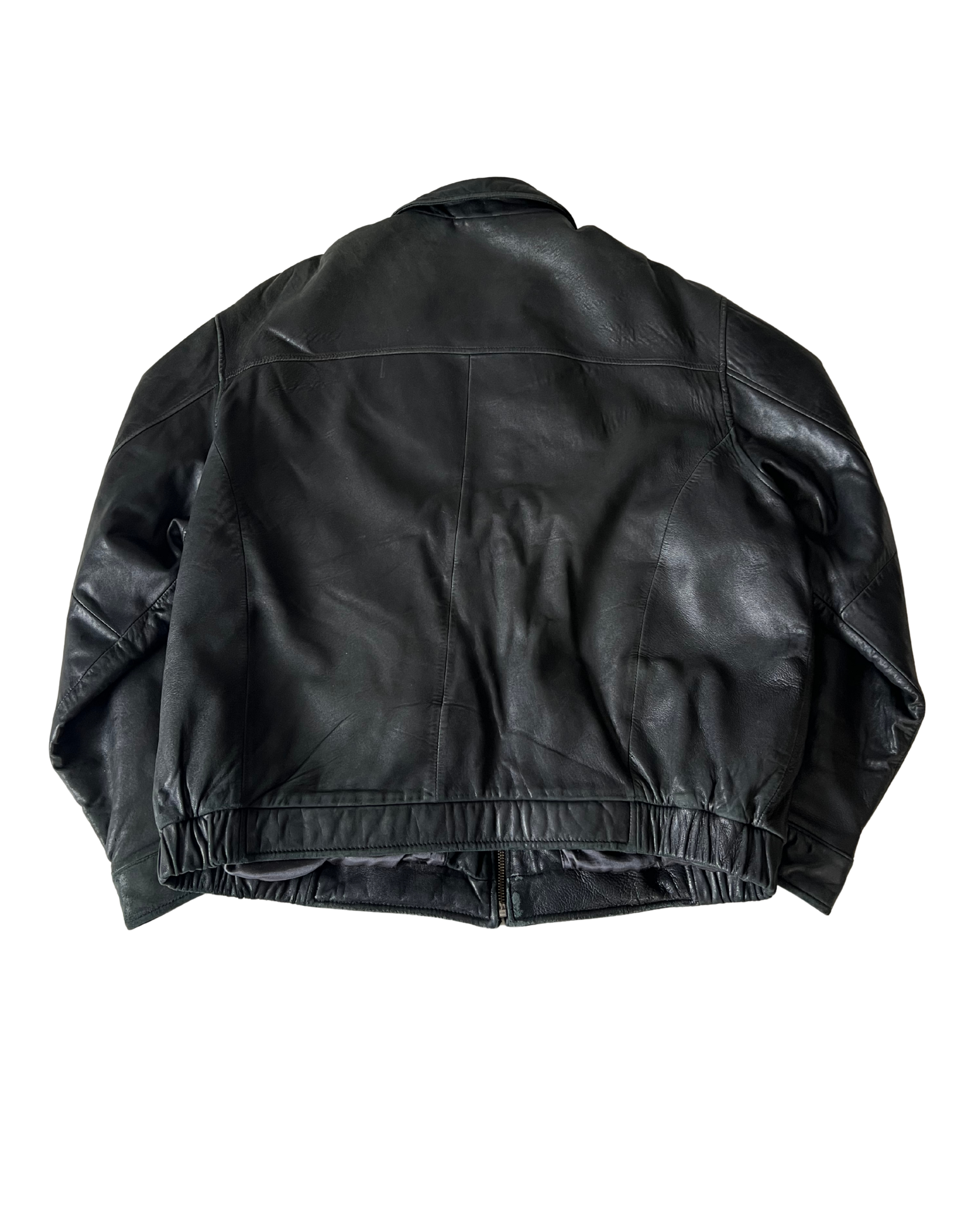 Kessie Leather Bomber