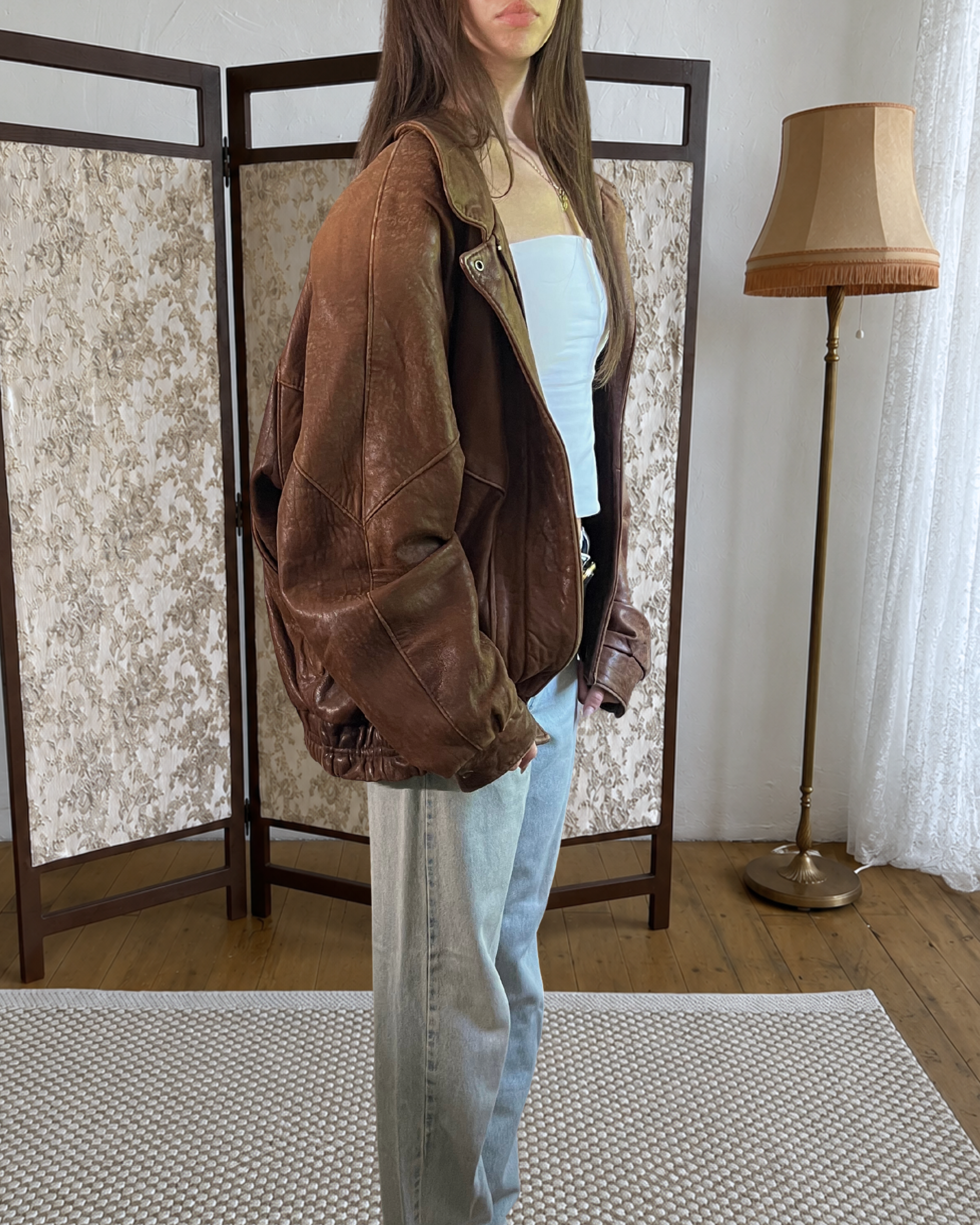 Vienna Leather Bomber