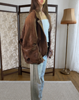 Vienna Leather Bomber