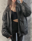 Thinsulate Leather Bomber