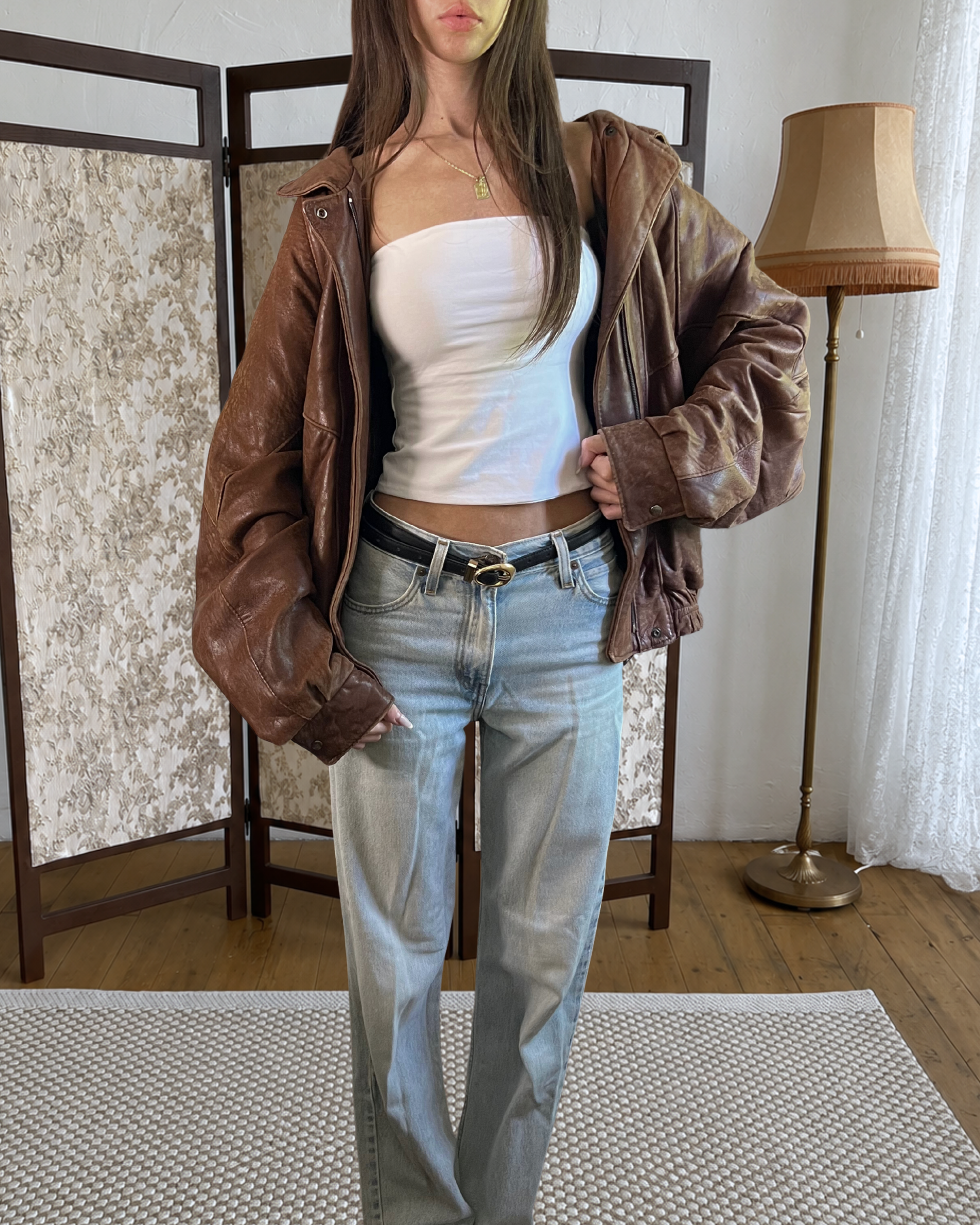 Vienna Leather Bomber