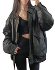 Thinsulate Leather Bomber