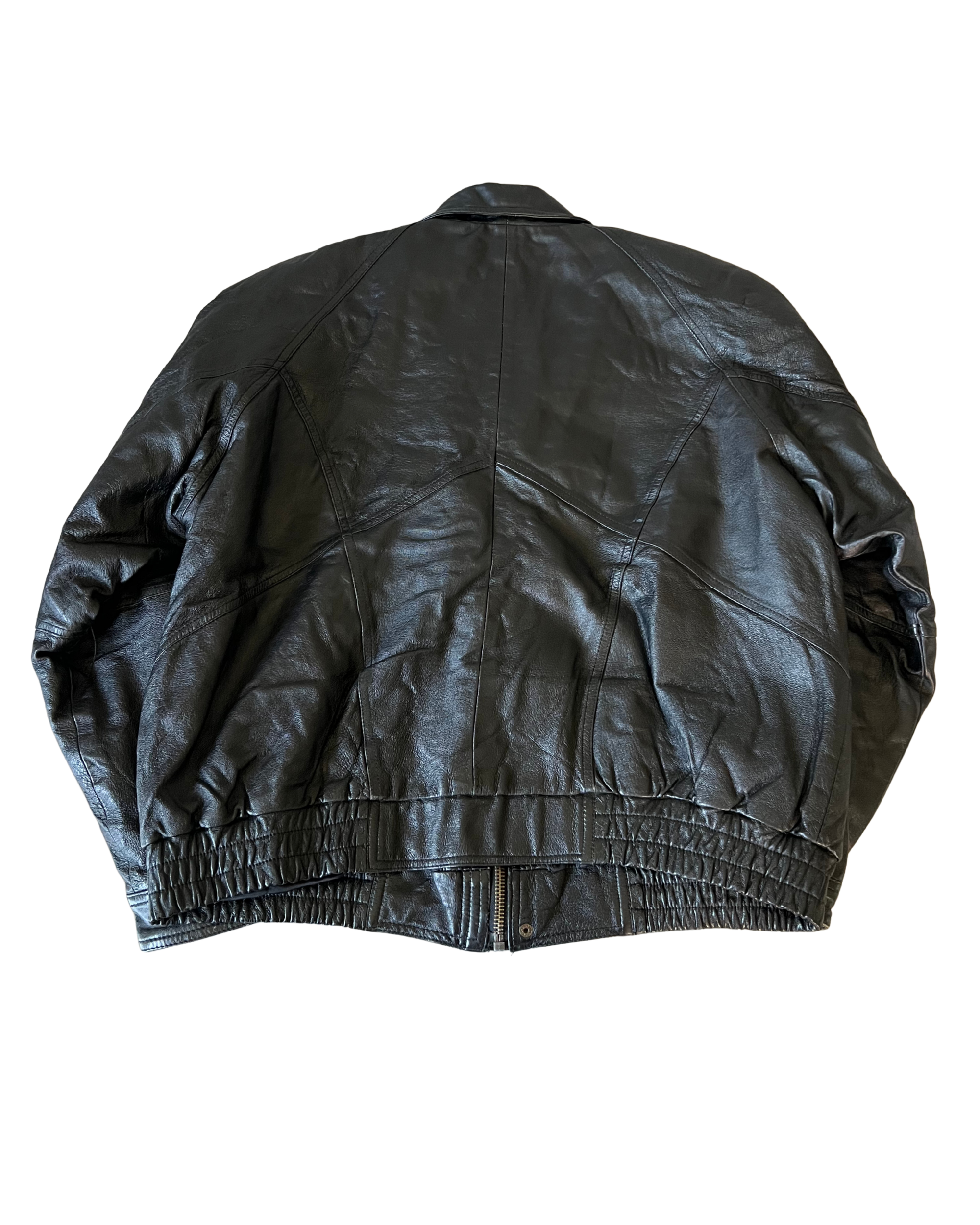 Micha Leather Bomber
