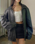 Danier Leather Bomber