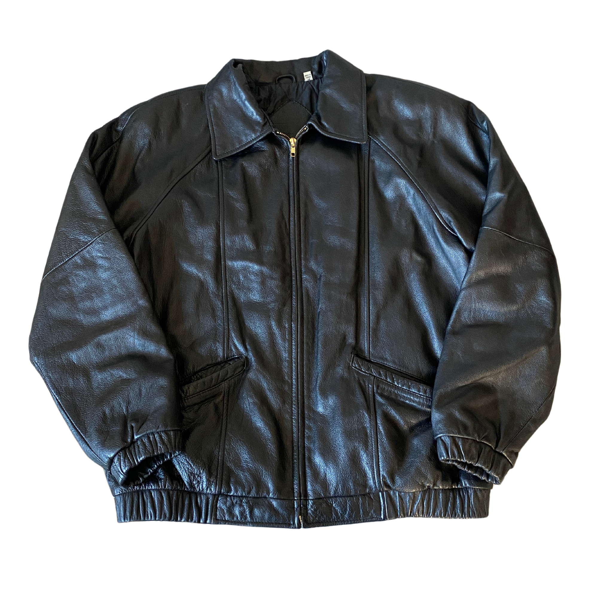 Preston Leather Bomber