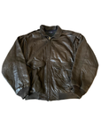 Rukus Leather Bomber
