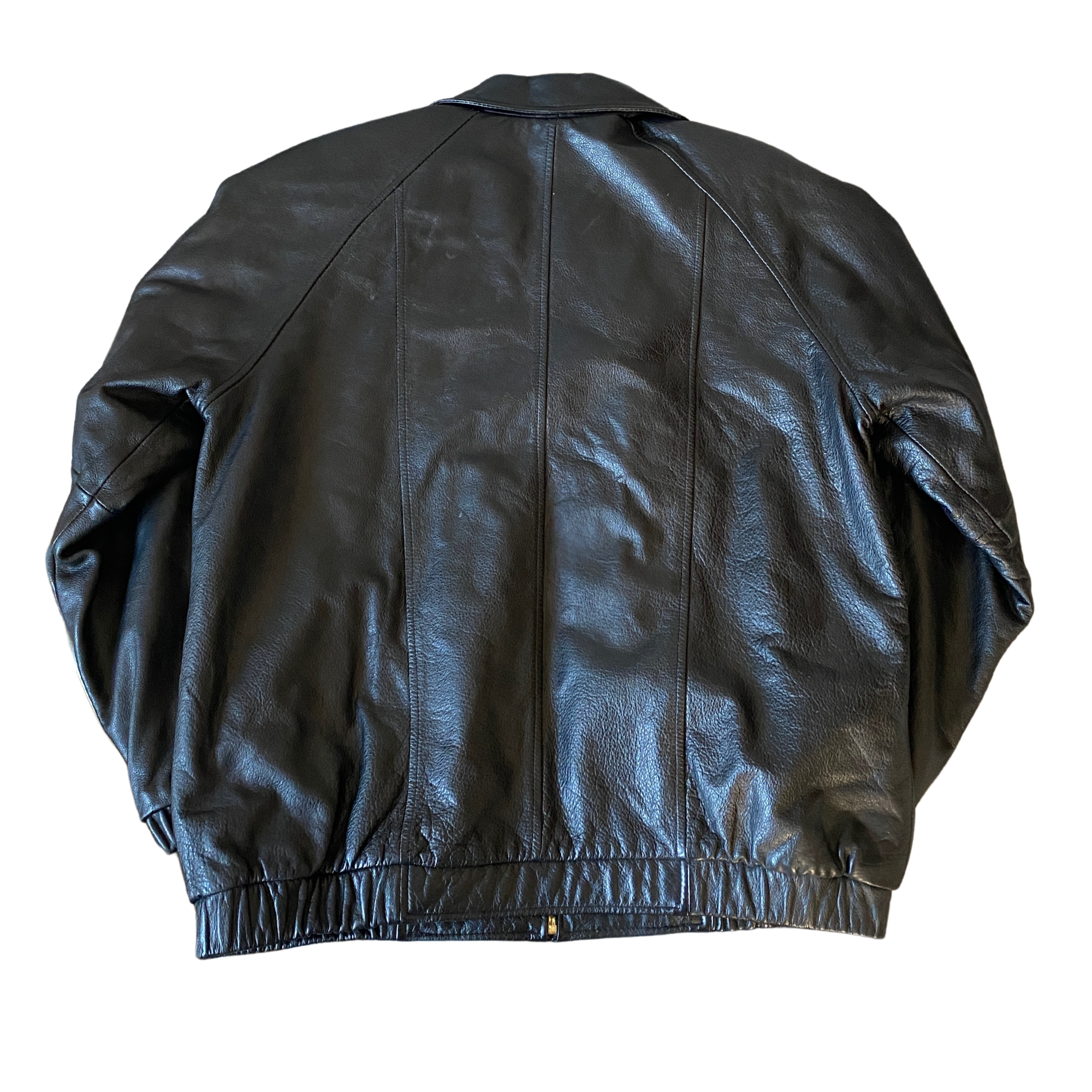 Preston Leather Bomber