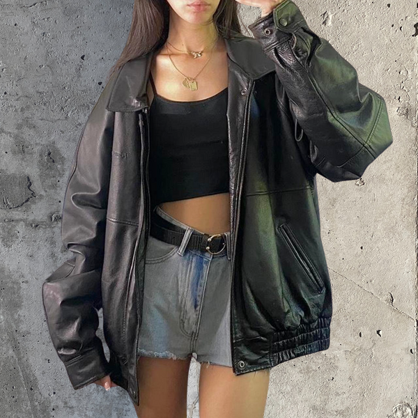 Amanati leather jacket hotsell