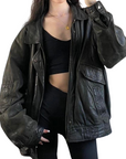 Bellissimo Leather Bomber