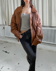 Boulevard Club Leather Bomber