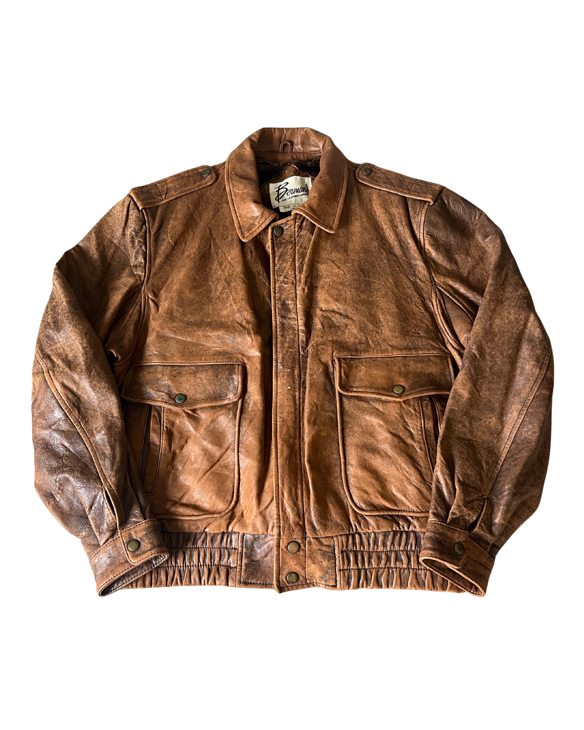 Dreamy Leather Bomber