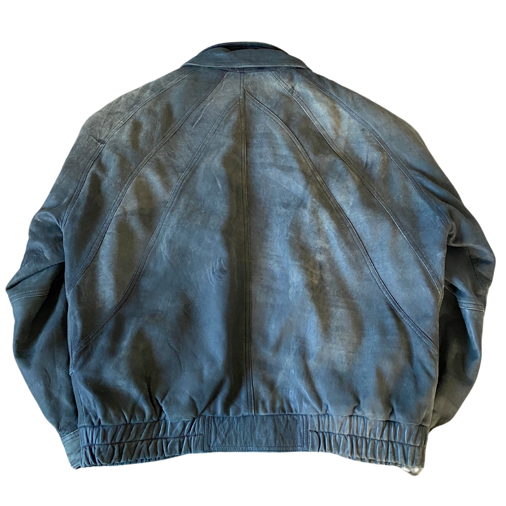 Grench Leather Bomber