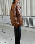 Boulevard Club Leather Bomber