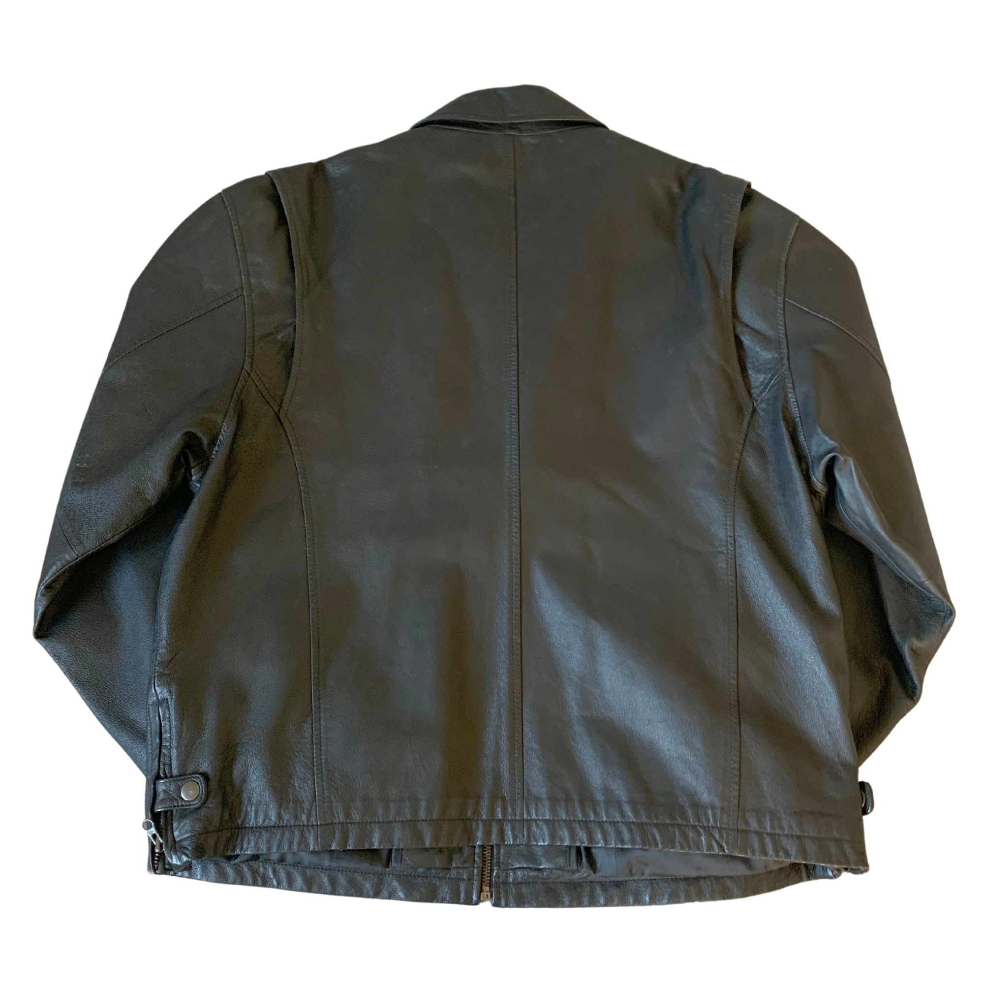 John&#39;s Bay Leather Bomber