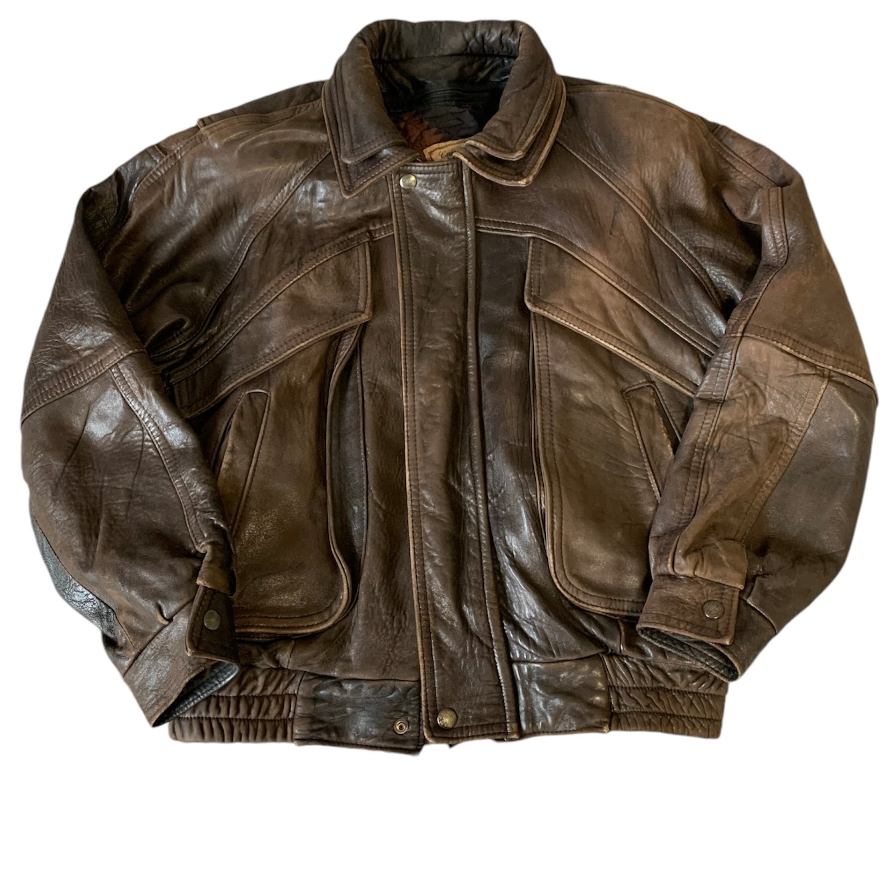 Peaux Leather Bomber