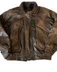 Peaux Leather Bomber