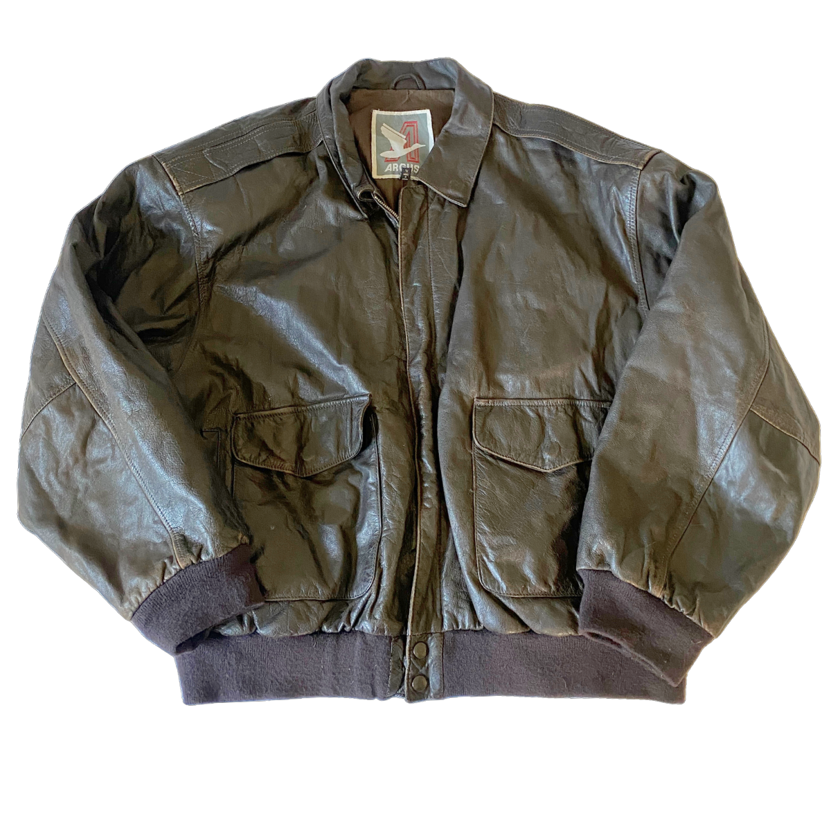 Argus Leather Bomber