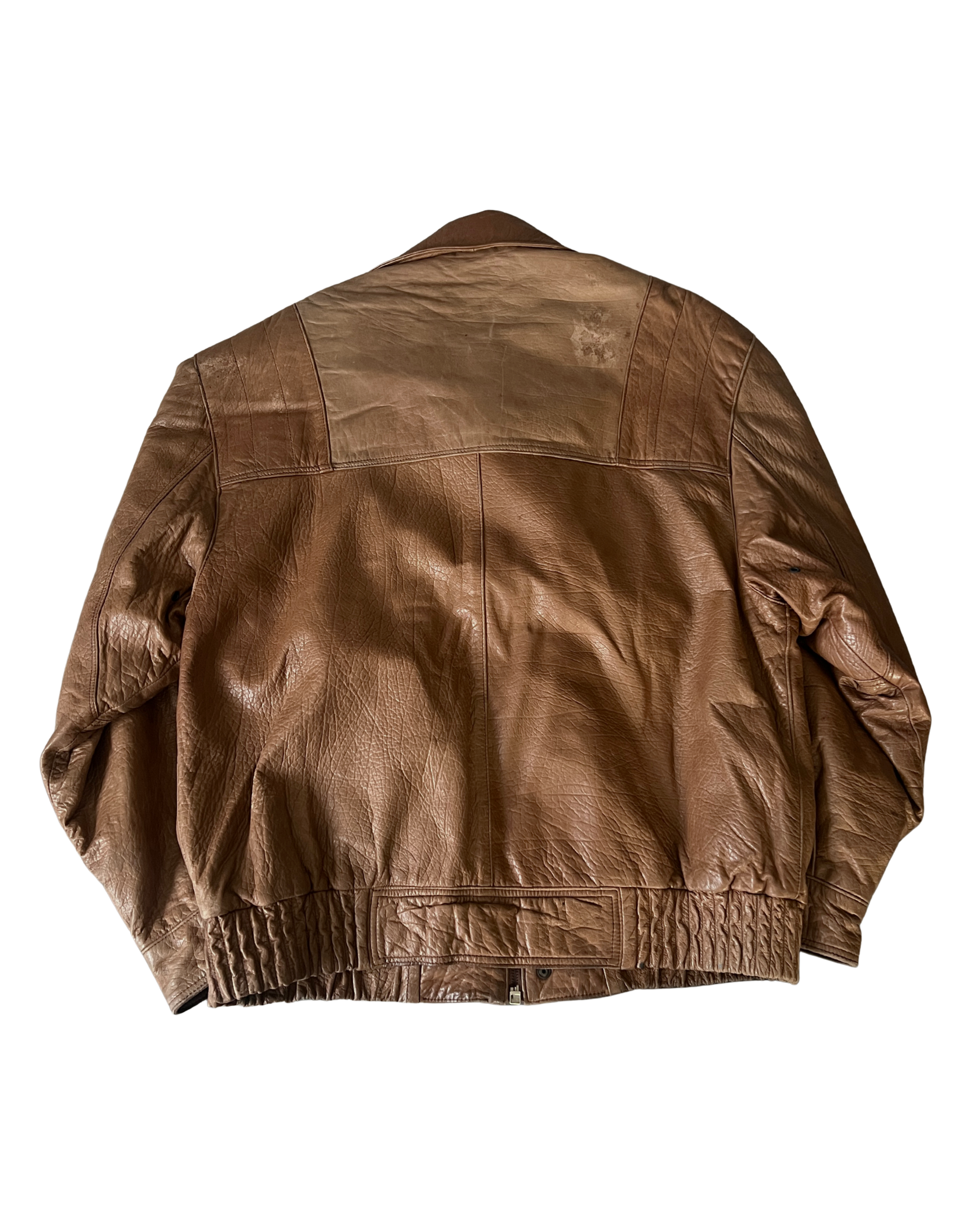 Tozo Leather Bomber