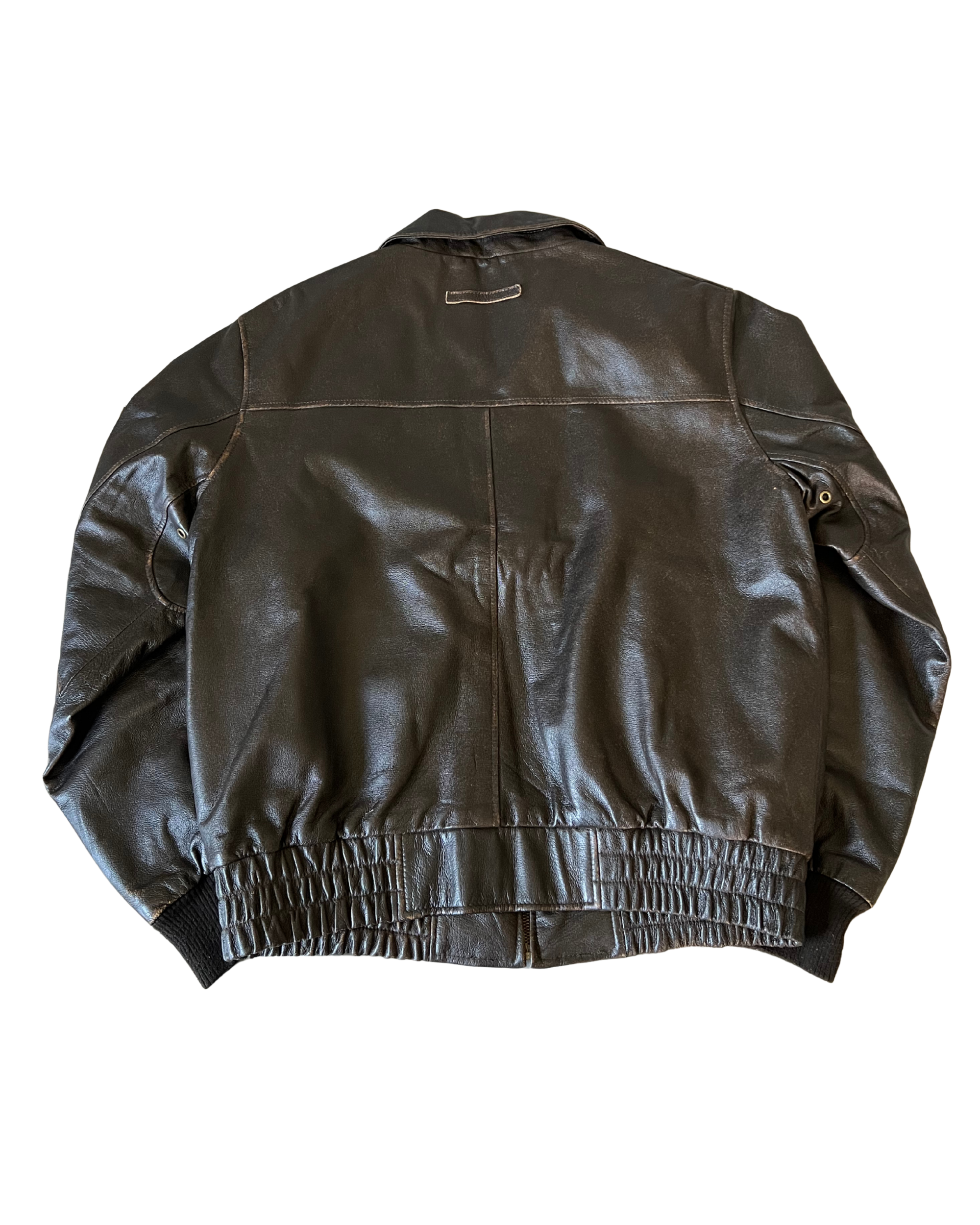 Denver Leather Bomber