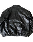 Rainforest Leather Bomber