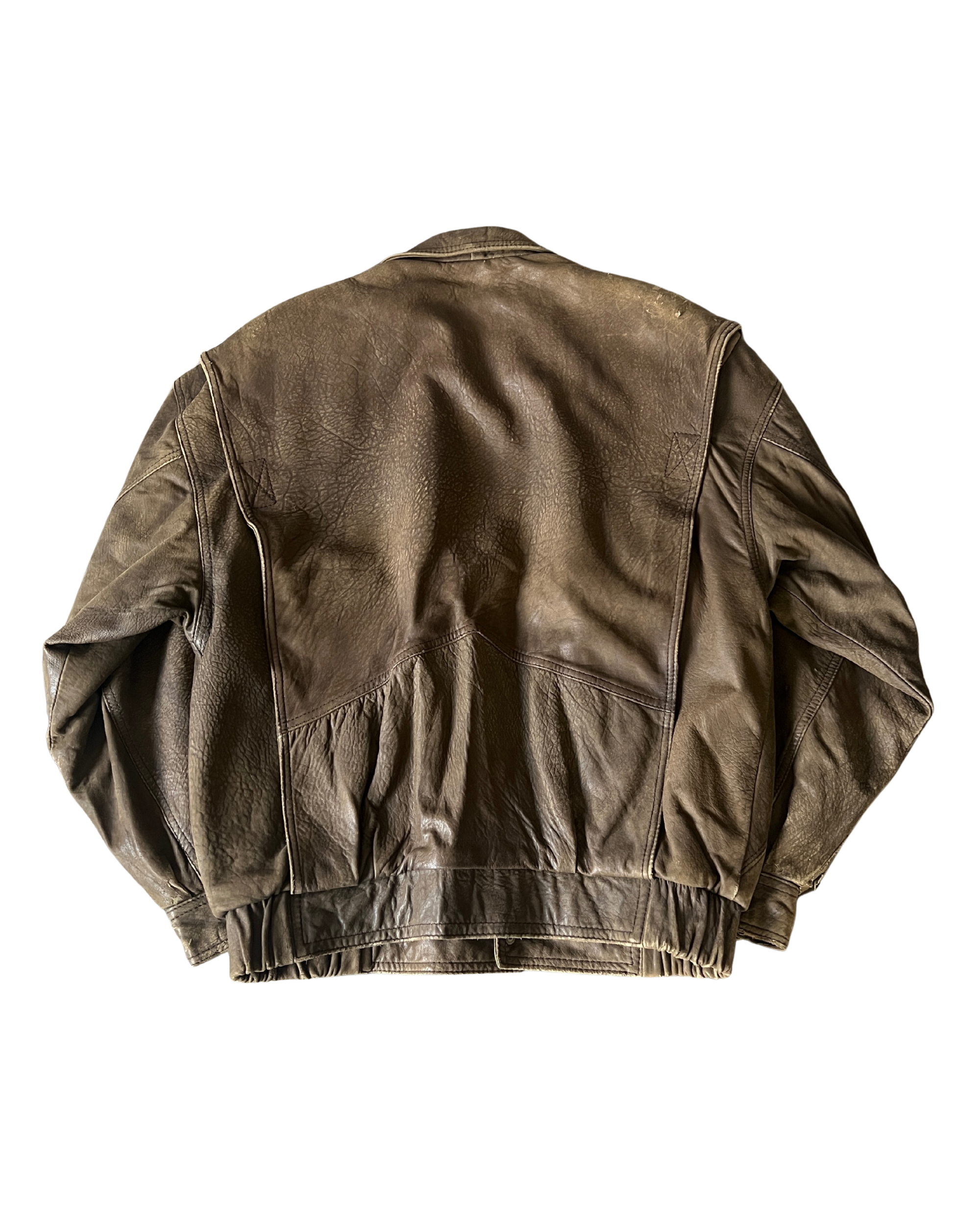 Zeli Leather Bomber