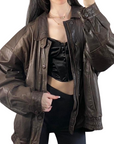 Danier Leather Bomber