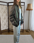 Denver Leather Bomber