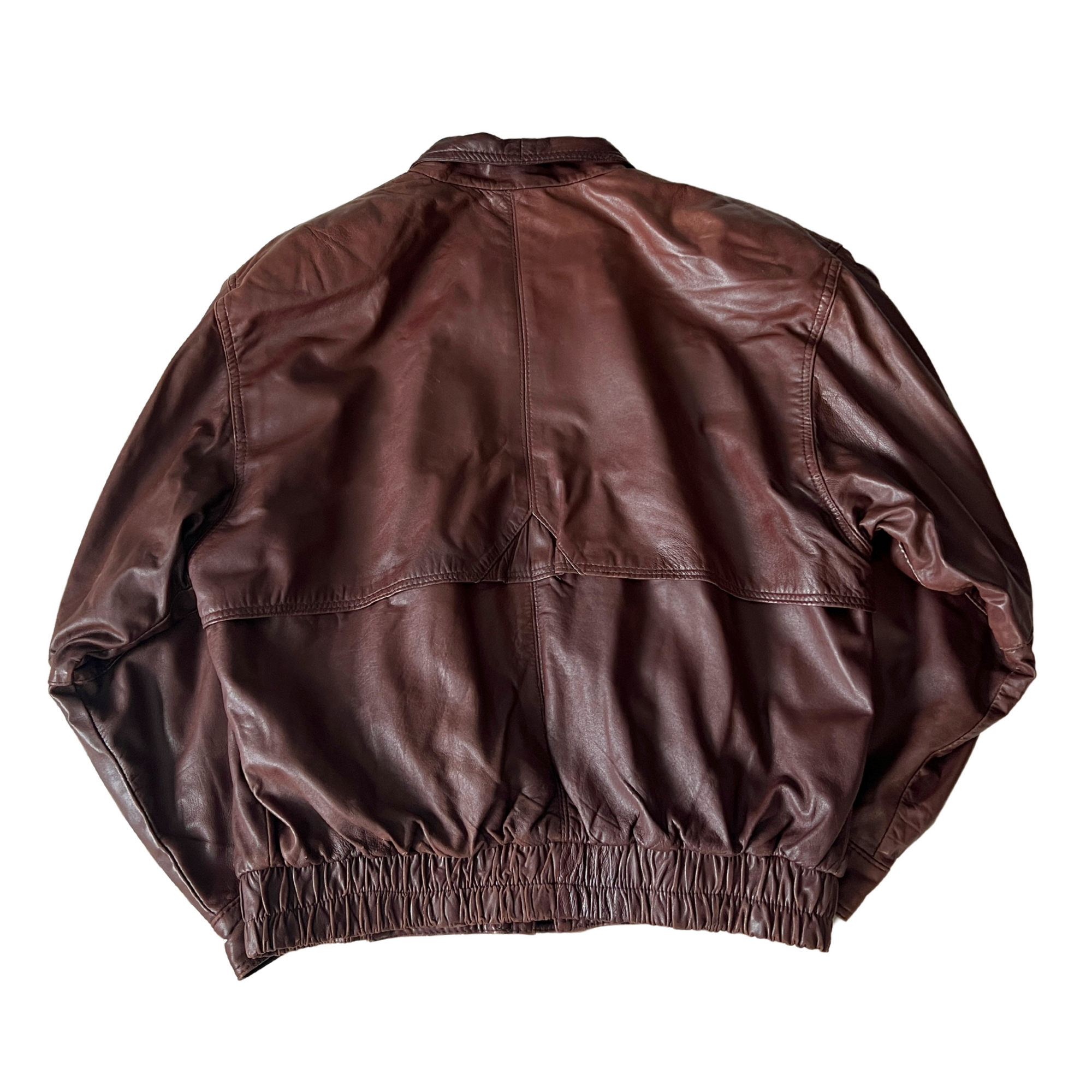 Oscar Leather Bomber