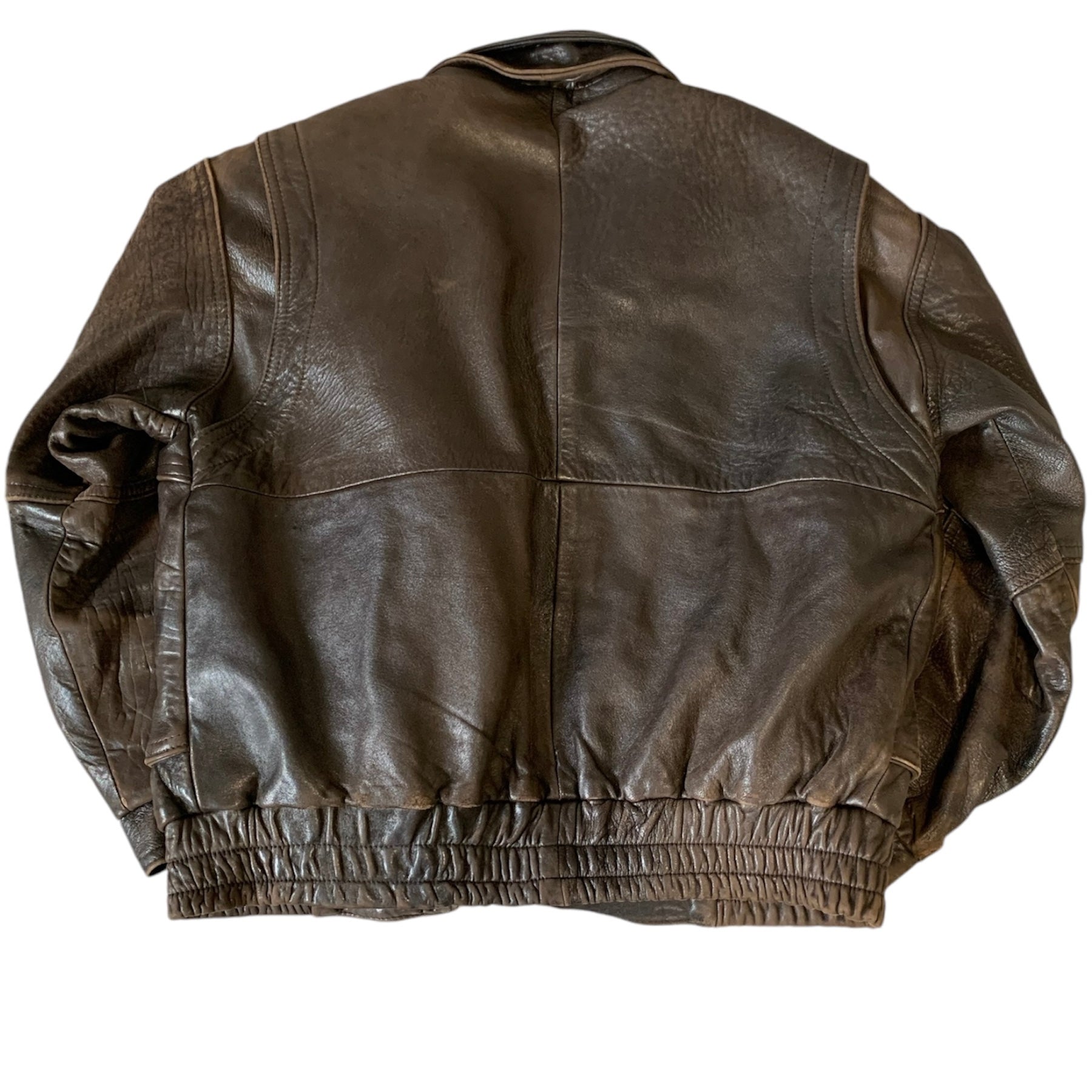 Peaux Leather Bomber