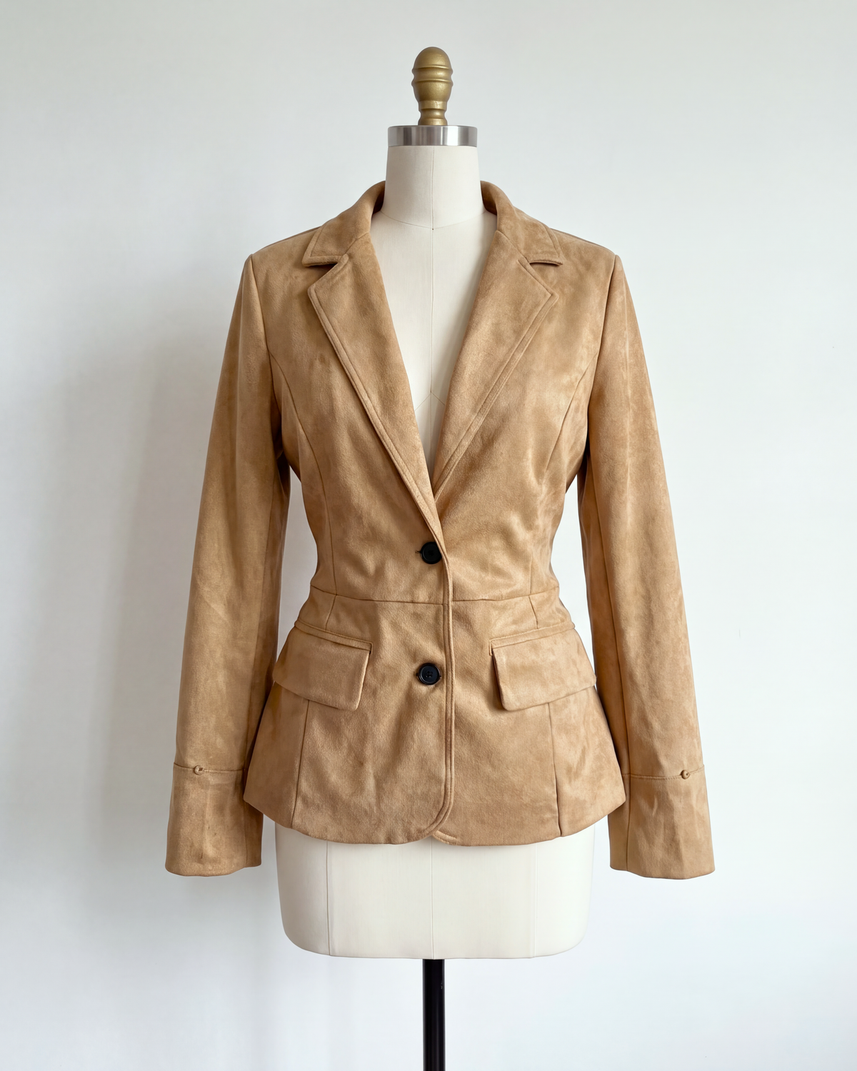 Lala Fur Trim Blazer
