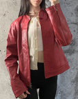 Red Leather Jacket