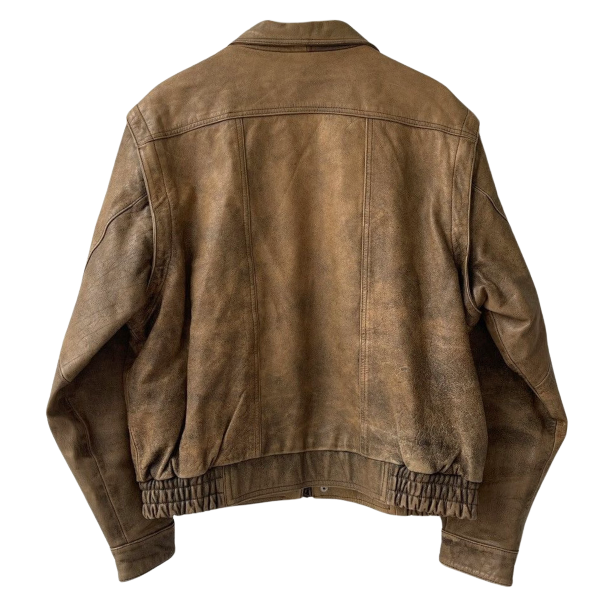 Sand Leather Bomber